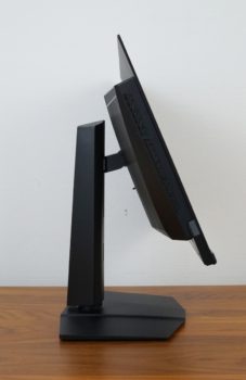 Display maximale Neigung nach hinten