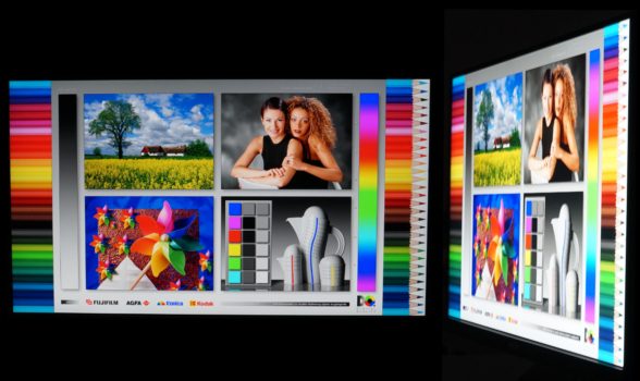 Blickwinkel vom IPS-Panel des Philips 27B2G5500