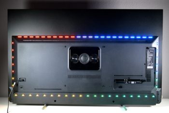 Vierseitiges Ambilight: Rückseite