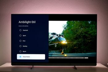 Ambilight-Stil: Feste Farben