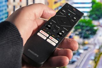 Philips 55OLED910/12: Handliche Fernbedienung