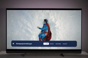 OSD: Bewegungseinstellungen