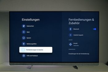 OSD: Fernbedienung und Zubehör