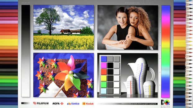 Philips 65OLED910: Screenshot des Testbildes