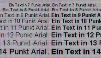 Textwiedergabe 1920 x 1080, Vollbild