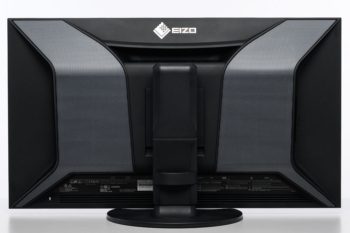 EIZO CG3100X Ansicht hinten in der niedrigsten Stellung