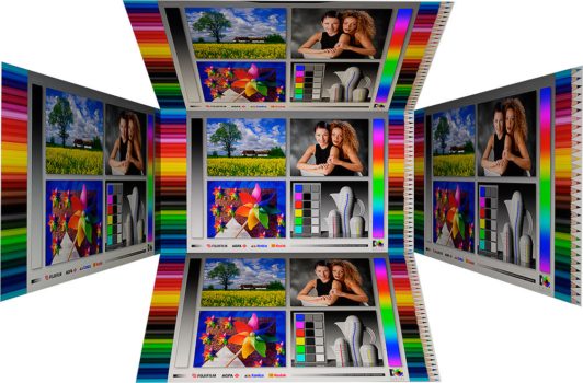 Horizontale und vertikale Blickwinkel vom IPS-Panel des EIZO CG3100X