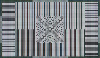 Testgrafik nativ, Vollbild