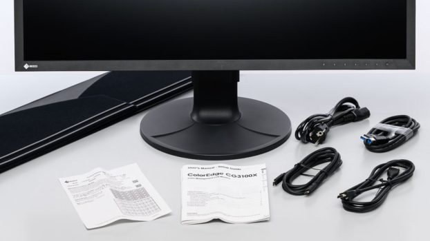 Lieferumfang des EIZO CG3100X