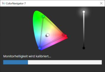 ColorNavigator: Kalibrierung der Helligkeit