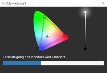 ColorNavigator: Kalibrierung der Farbsättigung