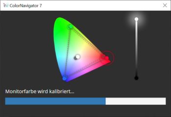 ColorNavigator: Kalibrierung der Farbsättigung