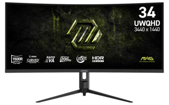 MSI MAG 342CQRF E20 (Bild: MSI)