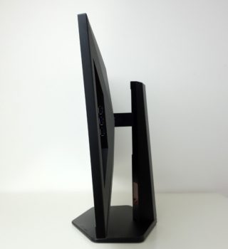 Display maximale Neigung nach vorn