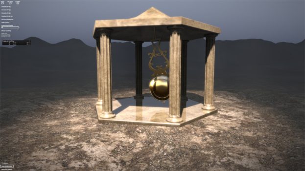 Tearing-Test mit der G-Sync Pendulum Demo