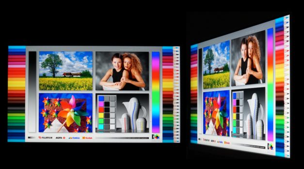 Blickwinkel vom IPS-Panel des Philips 27M2N3501PA