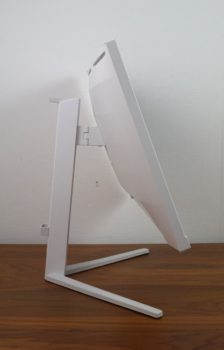 Display maximale Neigung nach hinten