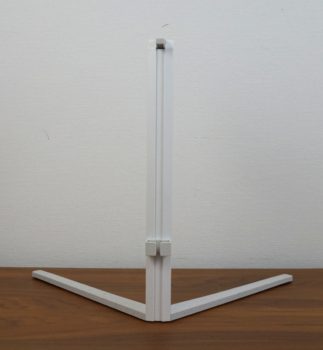 Monitorstandbein von hinten