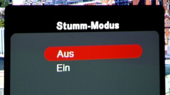 Stumm-Modus: Aus
