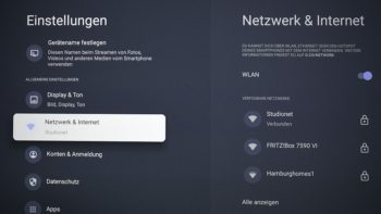 OSD: Netzwerk & Internet