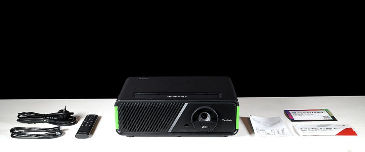 Lieferumfang des Viewsonic X1-4KE Pro