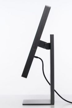 Ansicht seitlich mit maximalem Neigungswinkel nach hinten