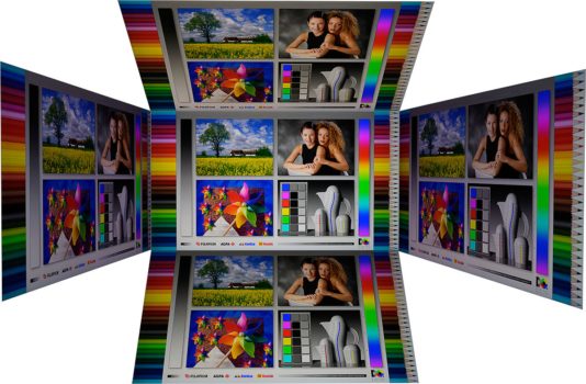 Horizontale und vertikale Blickwinkel vom IPS-Panel des Philips 27E3U7903