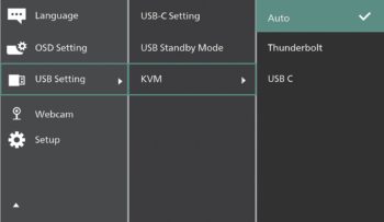 OSD: USB-Settings (Bild: Philips-Handbuch)