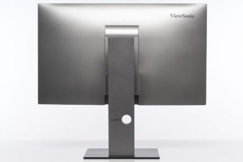 ViewSonic VP2788-5K Ansicht hinten in der höchsten Stellung
