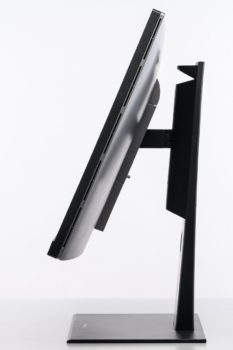 Ansicht seitlich mit maximalem Neigungswinkel nach hinten