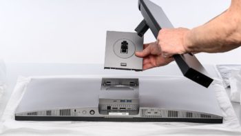 Verbindung des Halses mit VESA-Abdeckung