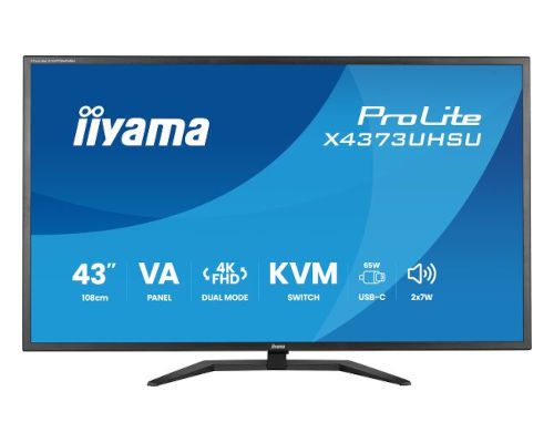 iiyama ProLite X4373UHSU-B2 (Bild: iiyama)