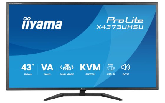 iiyama ProLite X4373UHSU-B2 (Bild: iiyama)