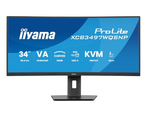 iiyama ProLite XCB3497WQSNP-B1 (Bild: iiyama)