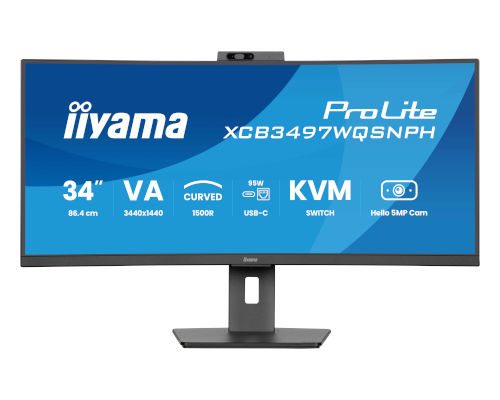 iiyama ProLite XCB3497WQSNPH-B1 (Bild: iiyama)
