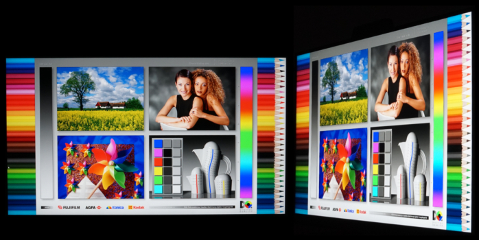 Blickwinkel vom IPS-Panel des ViewSonic VG2741V-2K