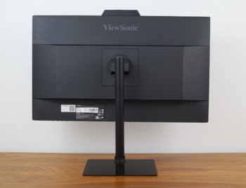 ViewSonic VG2741V-2K Ansicht hinten in der h&ouml;chsten Stellung