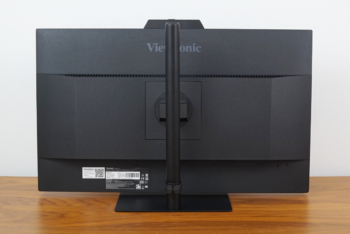 ViewSonic VG2741V-2K Ansicht hinten in der niedrigsten Stellung