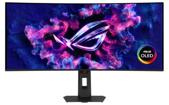ASUS ROG Strix OLED XG34WCDMS (Bild: ASUS)