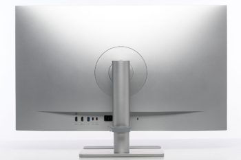 BenQ MA320UP Ansicht hinten in der niedrigsten Stellung