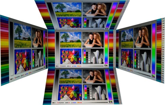 Horizontale und vertikale Blickwinkel vom IPS-Panel des BenQ MA320UP