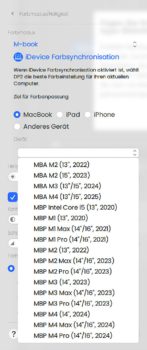 Display Pilot 2: iDevice-Farbsynchronisation f&uuml;r Mac (Screenshot: Display Pilot 2)