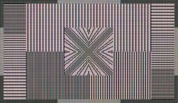 Testgrafik 1280 x 720, Vollbild