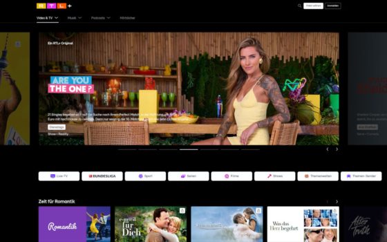 RTL+-App (Bild: RTL+)