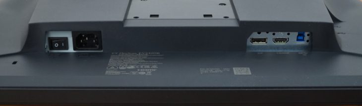 Anschl&uuml;sse des EIZO EV2400R