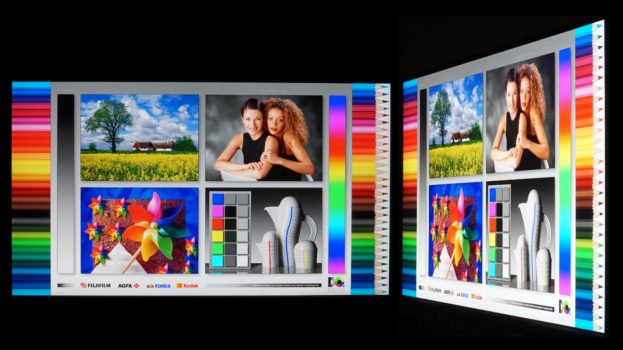 Blickwinkel vom IPS-Panel des ViewSonic VG2748A-2K