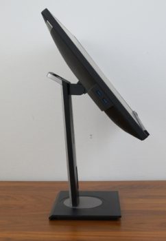 Display maximaler Neigungswinkel nach hinten