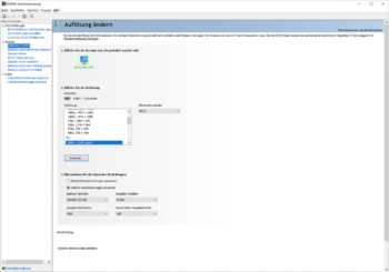 Farbeinstellungen bei USB 2.0