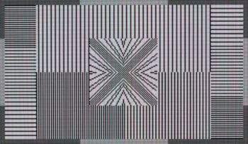 Testgrafik 1280 x 720, Vollbild