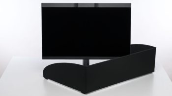 Lichtschutzblende voll entfaltet